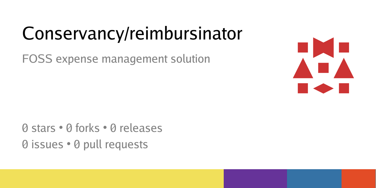 Conservancy/reimbursinator: FOSS expense management solution - Software ...